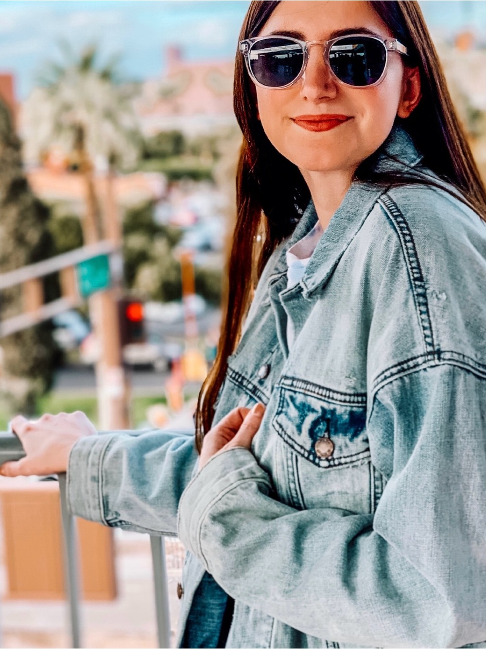 Free People Denim Jacket Heavy XS/S